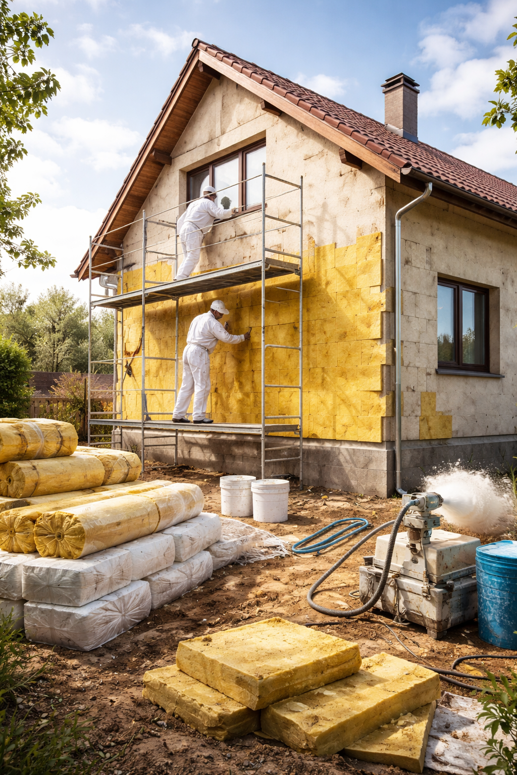 Профессиональное утепление домов в Краснодаре — тепло, надежность, экономия